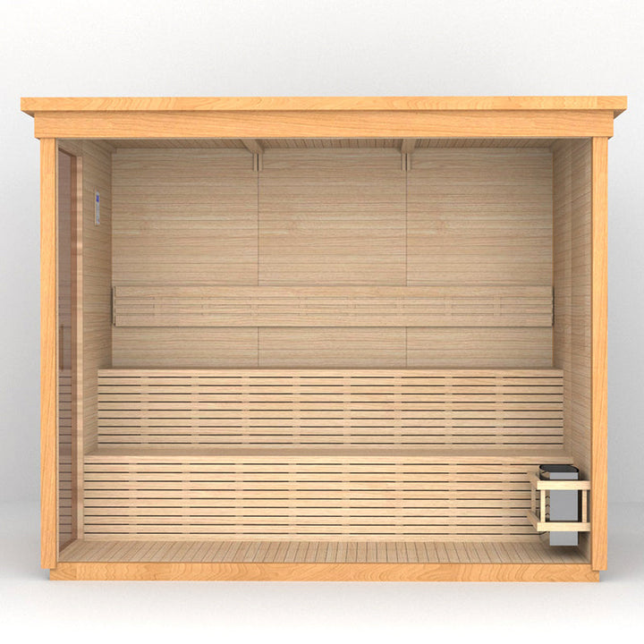 SAUNAONES™ Square Sauna Minimalist Refresh 2