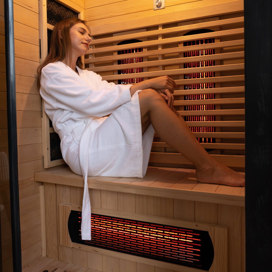SAUNAONES™ Luxury Ozone Dry Far Infrared Indoor Sauna