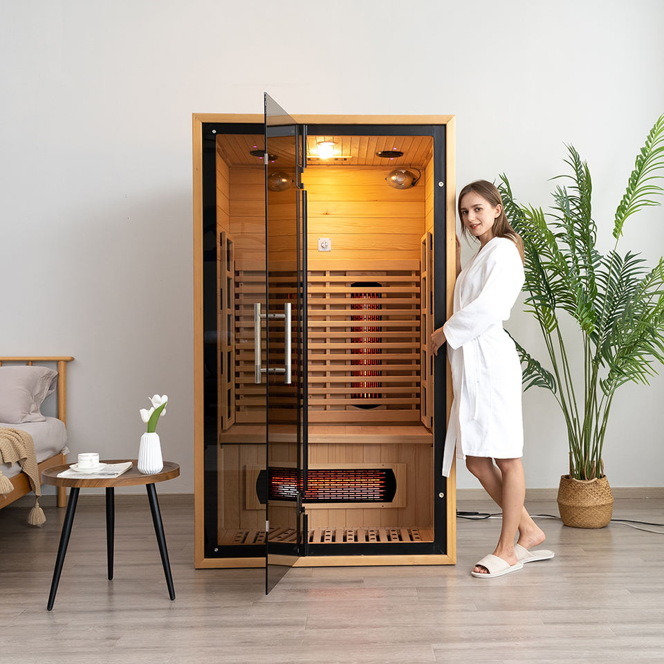 SAUNAONES™ Luxury Ozone Dry Far Infrared Indoor Sauna