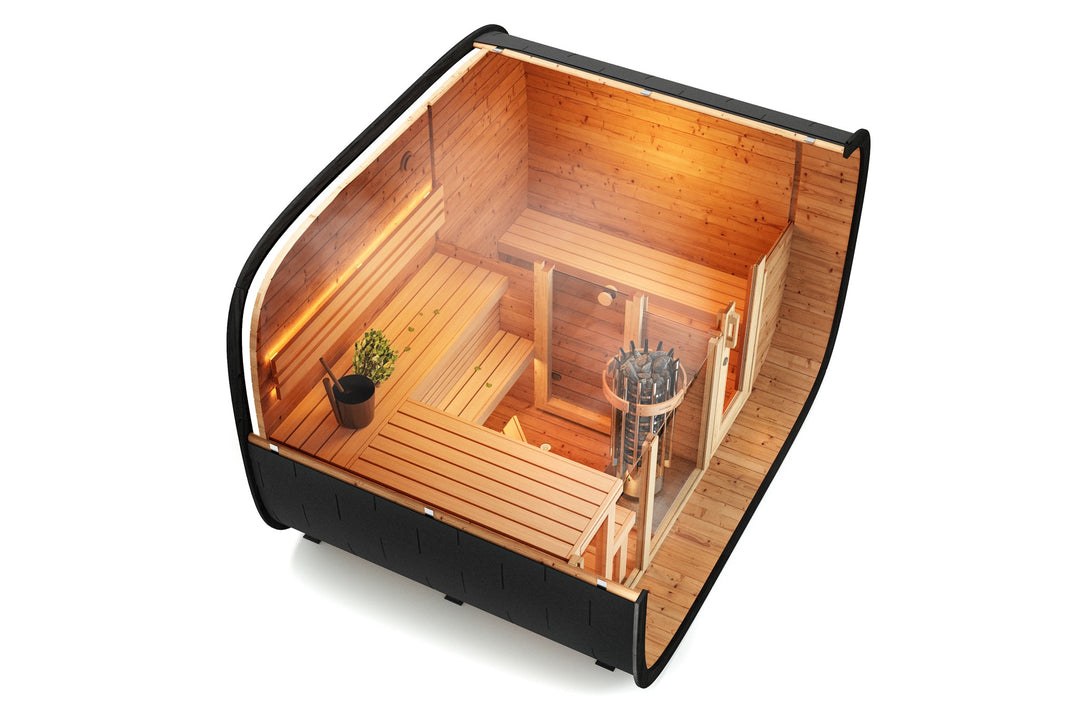 SAUNAONES™ Elegant Serenity Sauna 5