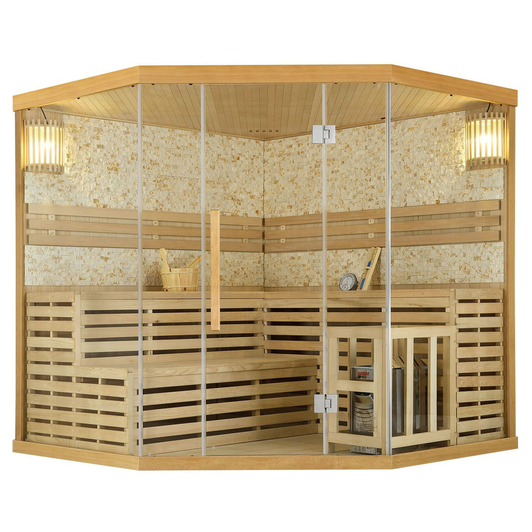 SAUNAONES™ 5-6 People Traditional Steam Sauna Room Luxury 2