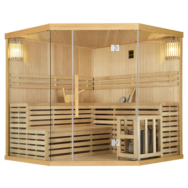 SAUNAONES™ 5-6 People Traditional Steam Sauna Room Luxury 1