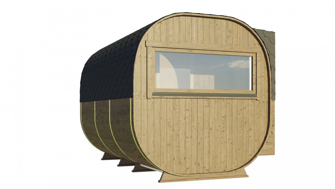 SAUNAONES™ Barrel Sauna Serenity Nature Air 2