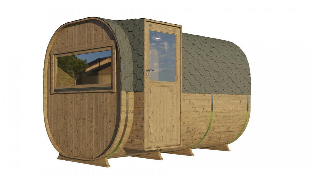 SAUNAONES® Barrel Sauna Serenity Nature Air 2