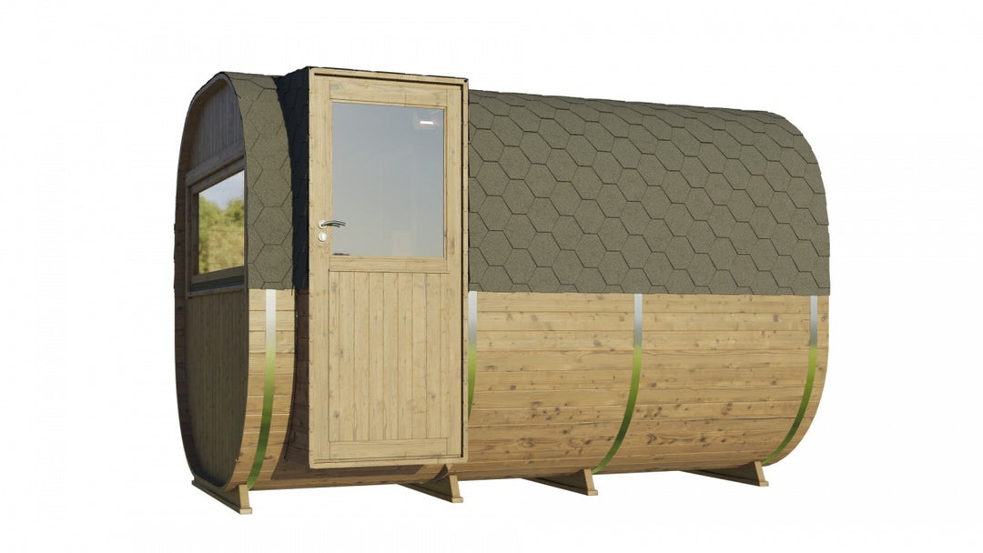 SAUNAONES™ Barrel Sauna Serenity Nature Air 2