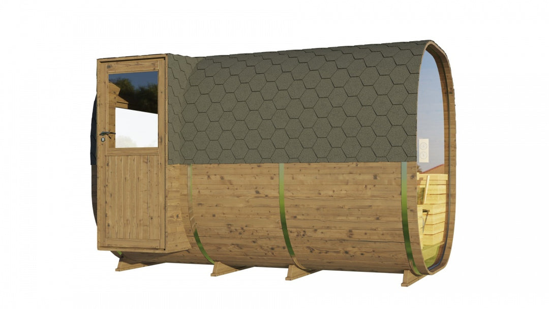 SAUNAONES® Barrel Sauna Serenity Nature Air 2