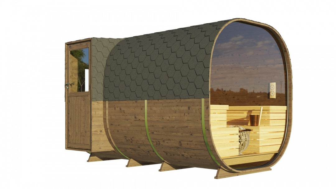 SAUNAONES® Barrel Sauna Serenity Nature Air 2