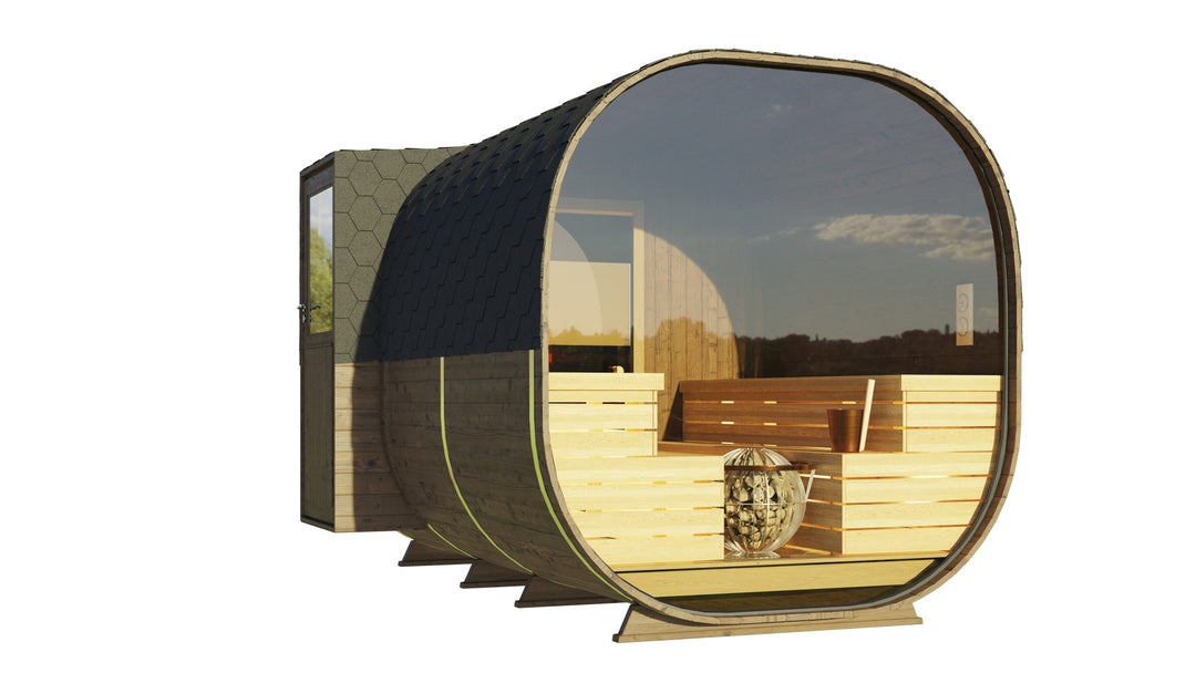 SAUNAONES® Barrel Sauna Serenity Nature Air 2