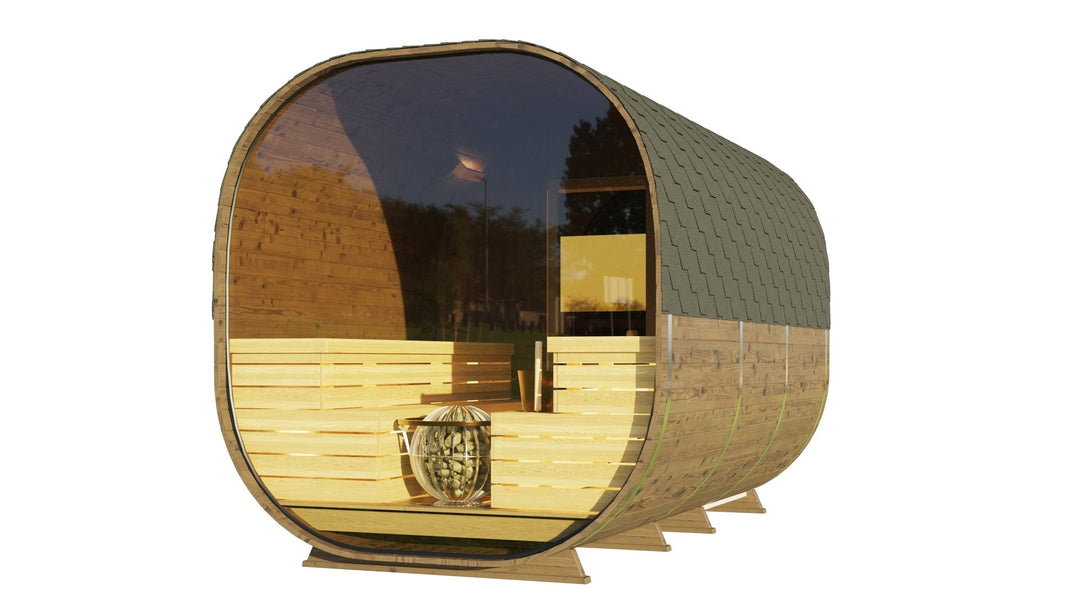 SAUNAONES™ Barrel Sauna Serenity Nature Air 2