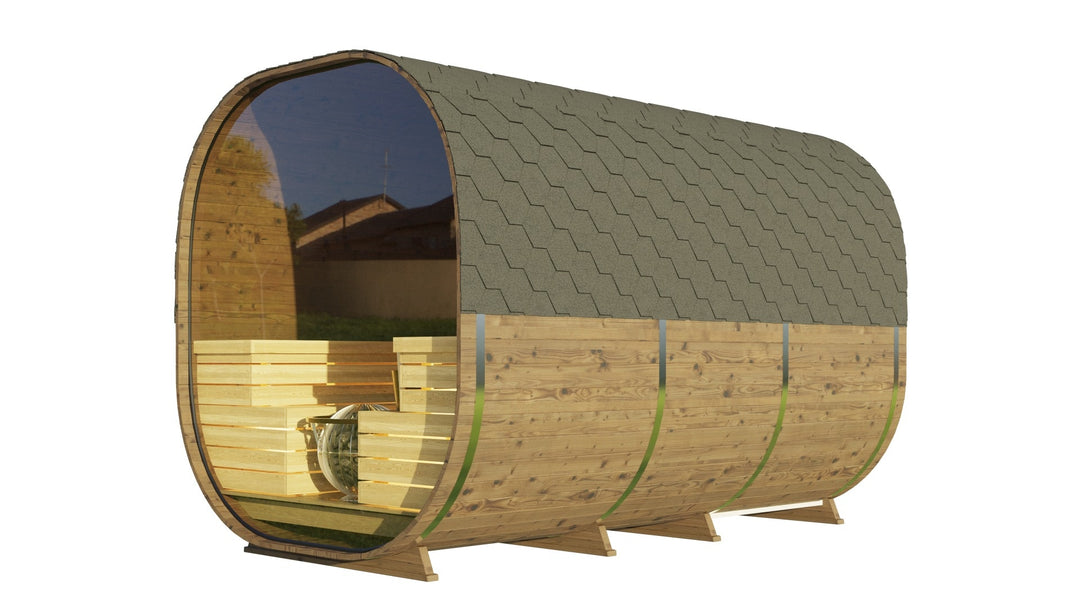 SAUNAONES™ Barrel Sauna Serenity Nature Air 2