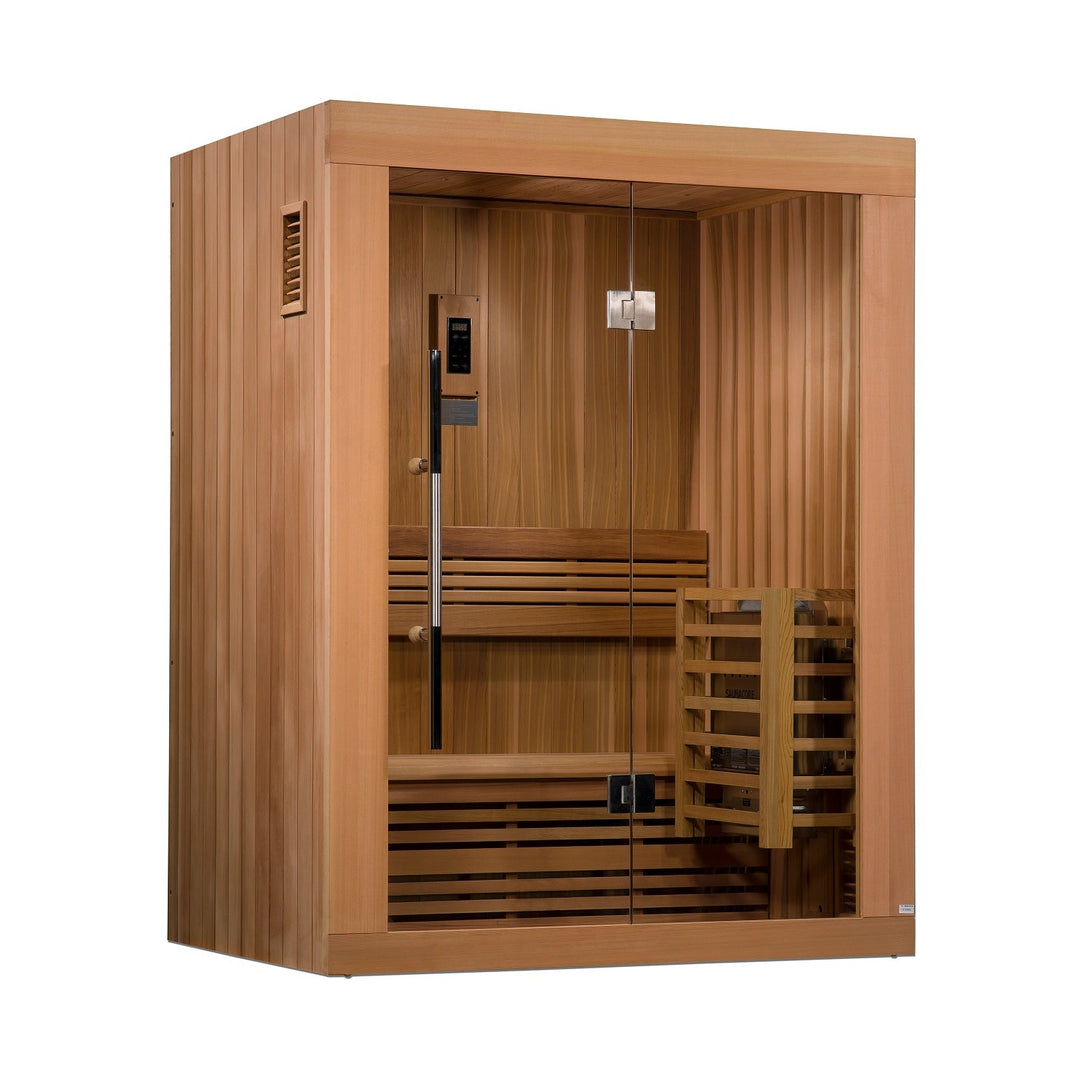 SAUNAONES™ 2 Person Traditional Steam Sauna Modern Relax 1-in stock(20-25 days delivery)