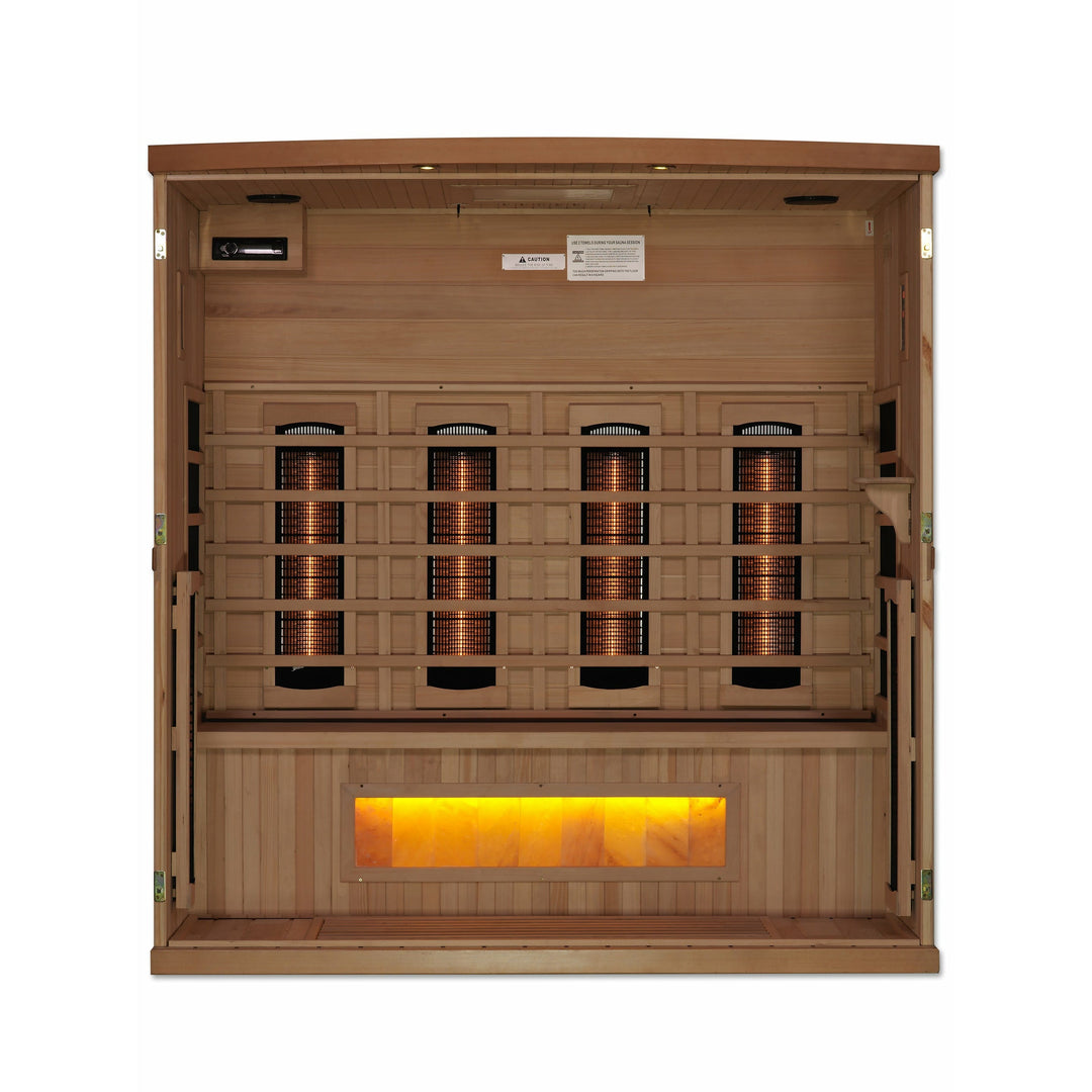 SAUNAONES™ 3 PERSON FAR INFRARED SAUNA SOOTHING 4