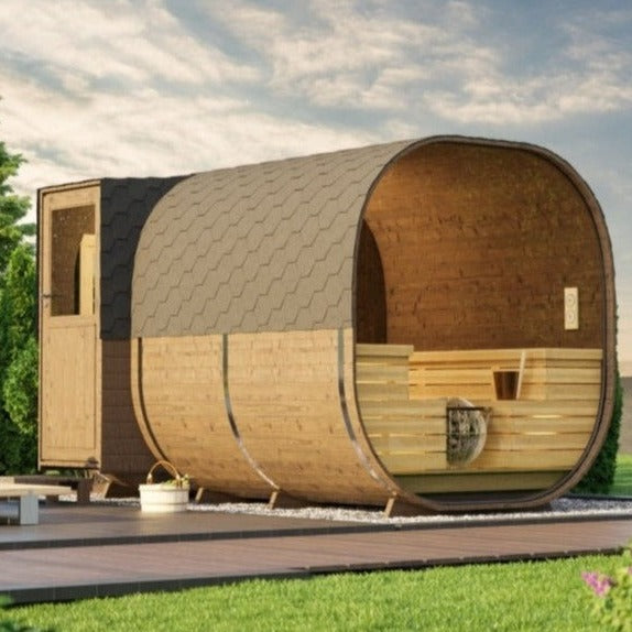 SAUNAONES™ Barrel Sauna Serenity Nature Air 2